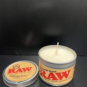 נר ריחני של חברת RAW AUTENTIC