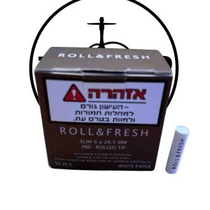 פלטר פחם 6 ממ  ROLL FRESH