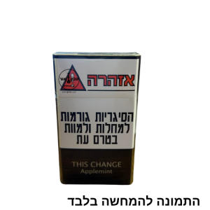 THIS CHANGE PLUS APPLEMINT – ת'יס צ'יינג' פלוס אפלמינט