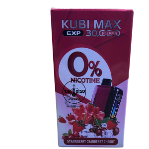 KUBI MAX – סיגריה אלקטרונית 30000 שאיפות ללא ניקוטין