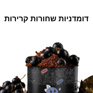 MONO BLACK 125g BLACKCURRANT – דומדמניות שחורות קרירות